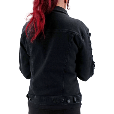 Laces Women Jacket "Black Denim"