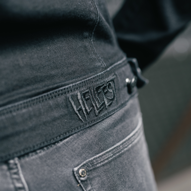 Laces Women Jacket "Black Denim"