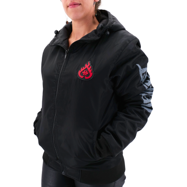 Padded windbreaker "Hellfire"