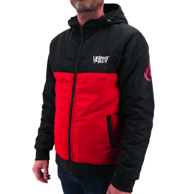 Padded windbreaker "Hellfire"