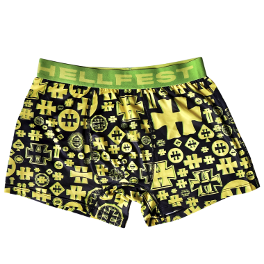 Caleçon "Patchwork" Jaune