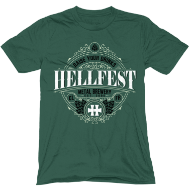 T-Shirt "Brewery" Green Forest