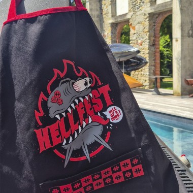 Apron "Hell of a cook !"