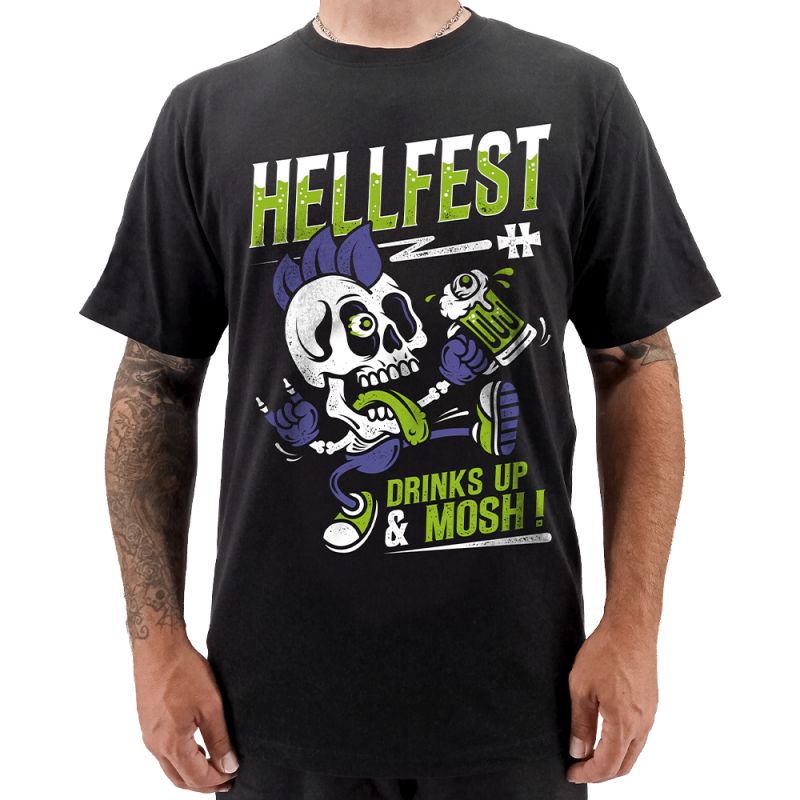 T-shirt "Drink's up" II