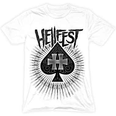 T-Shirt "H of Spades" white