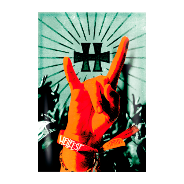 Magnet "horns up"