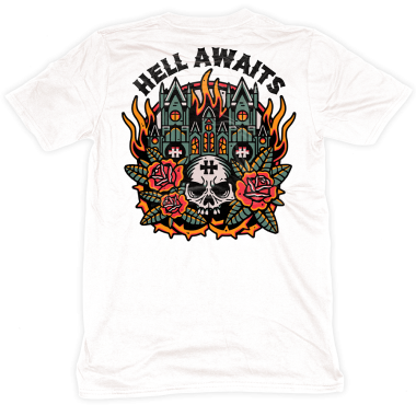 Tee-shirt "Hell Awaits"