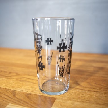 Set of 6 beer glasses