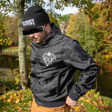 Windbreaker "Spider skull"