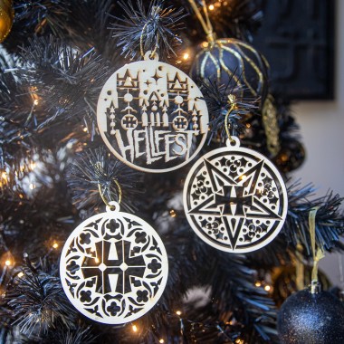 Set of 3 "Christmas Balls"