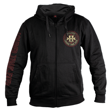 Sweat Zippé "Butterfly skull"