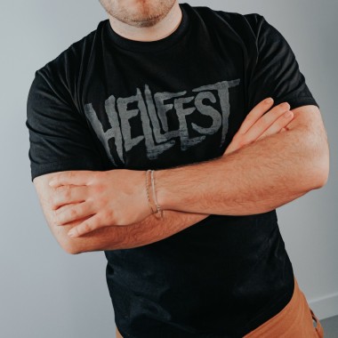 T-Shirt "Screen logo" black