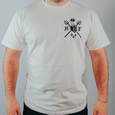 T-Shirt "Devil dancing" white