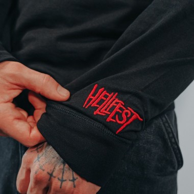 T-shirt Longsleeves Henley "Hellfire"