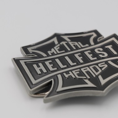 Belt Buckle "Metalheads"