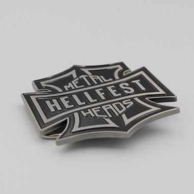 Belt Buckle "Metalheads"
