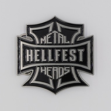 Belt Buckle "Metalheads"
