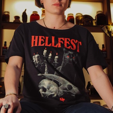 T-shirt "Black Cat" Women