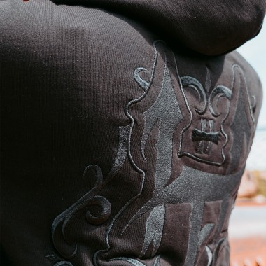 Sweat Zippé "Fraktur"