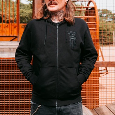 Sweat Zippé "Fraktur"