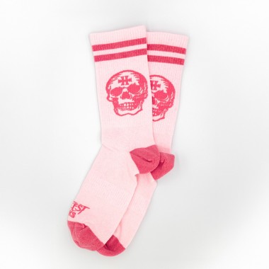 Socks "Pink skull"