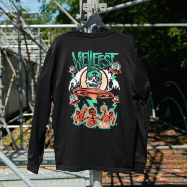 T-shirt longsleeves "Skull's Attack"