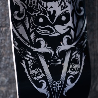 Skate board "Demon Skull"