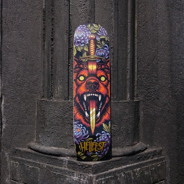 Planche de Skate "Wolf Head"