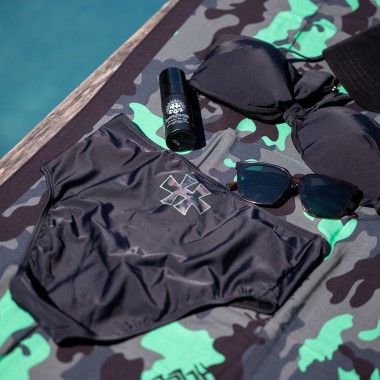 Bikini taille haute "H camo"