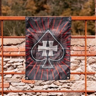 Poster-Flag "H of Spades"