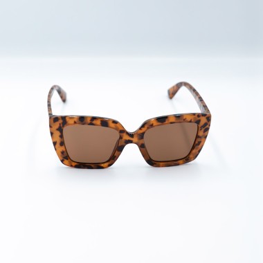 Lunettes carrés "Leopard"
