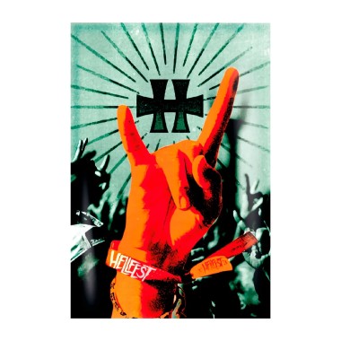 Magnet "horns up"